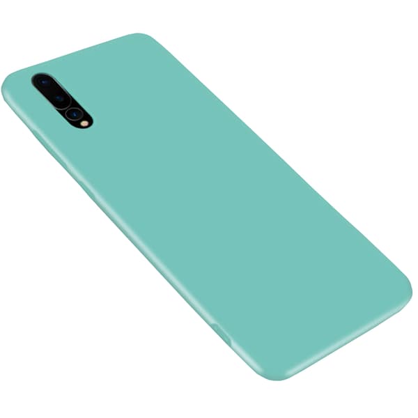 Huawei P20 Pro - Stilrent Silikonskal av NKOBEE Blågrön