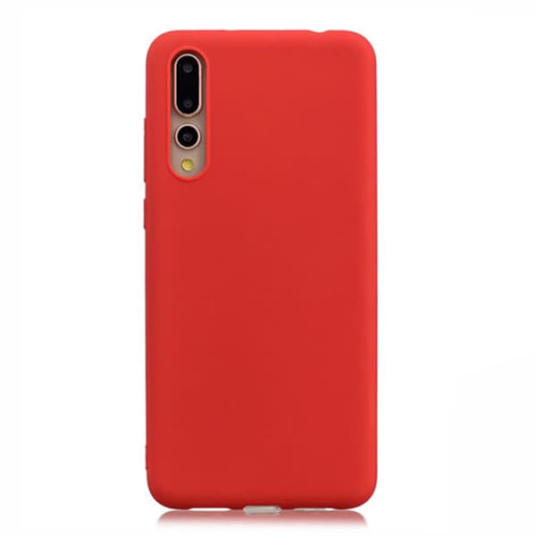 Silikonskal - Huawei P20 Pro Röd