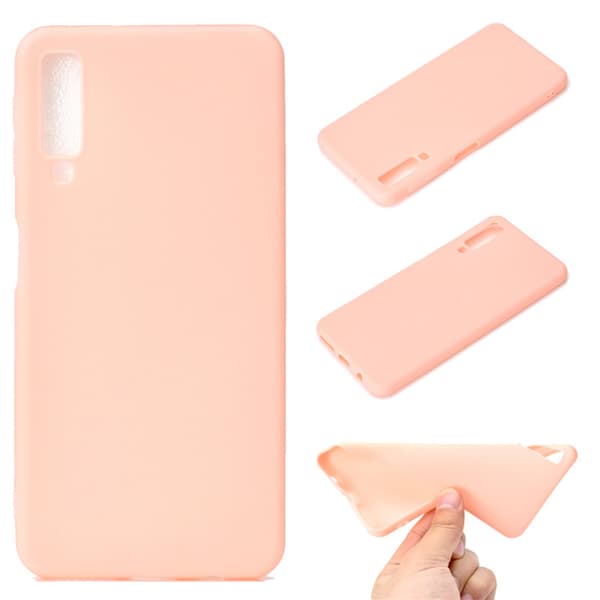 Mattbehandlat Silikonskal till Samsung Galaxy A7 (2018)