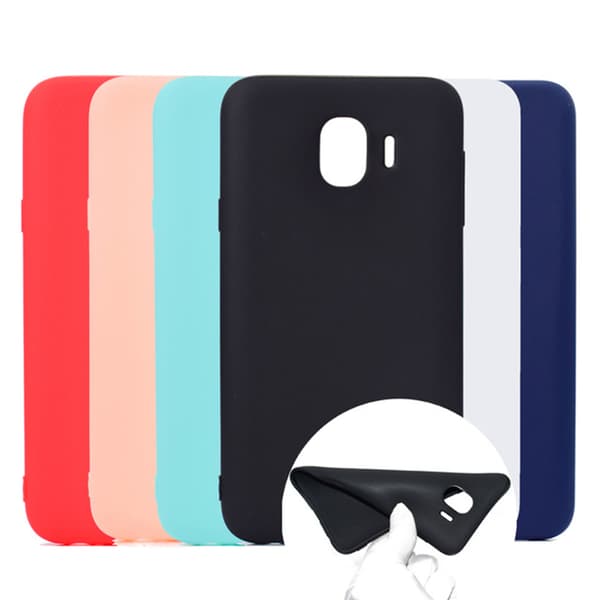 Samsung Galaxy J4 2018 - Stils�kert Matt Silikonskal (NKOBEE)