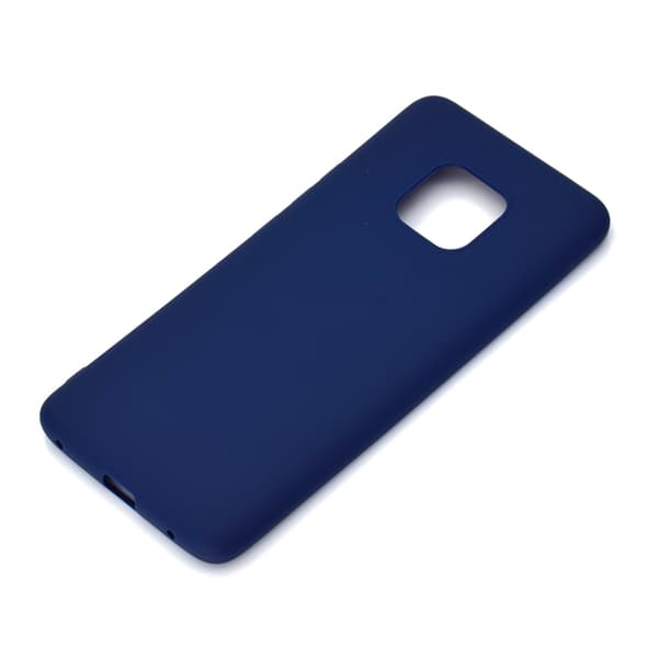 Matt Stilsäkert Silikonskal från Nkobee - Huawei Mate 20 Pro Marinblå