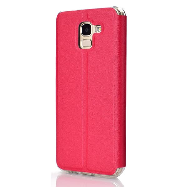 Hi-Q Smartfodral med Svarsfunktion till Samsung Galaxy J6 2018