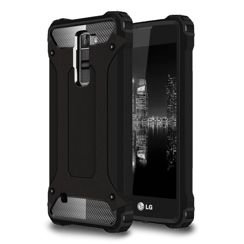 Suoja LG K7 Armor Black -suojakoteloon