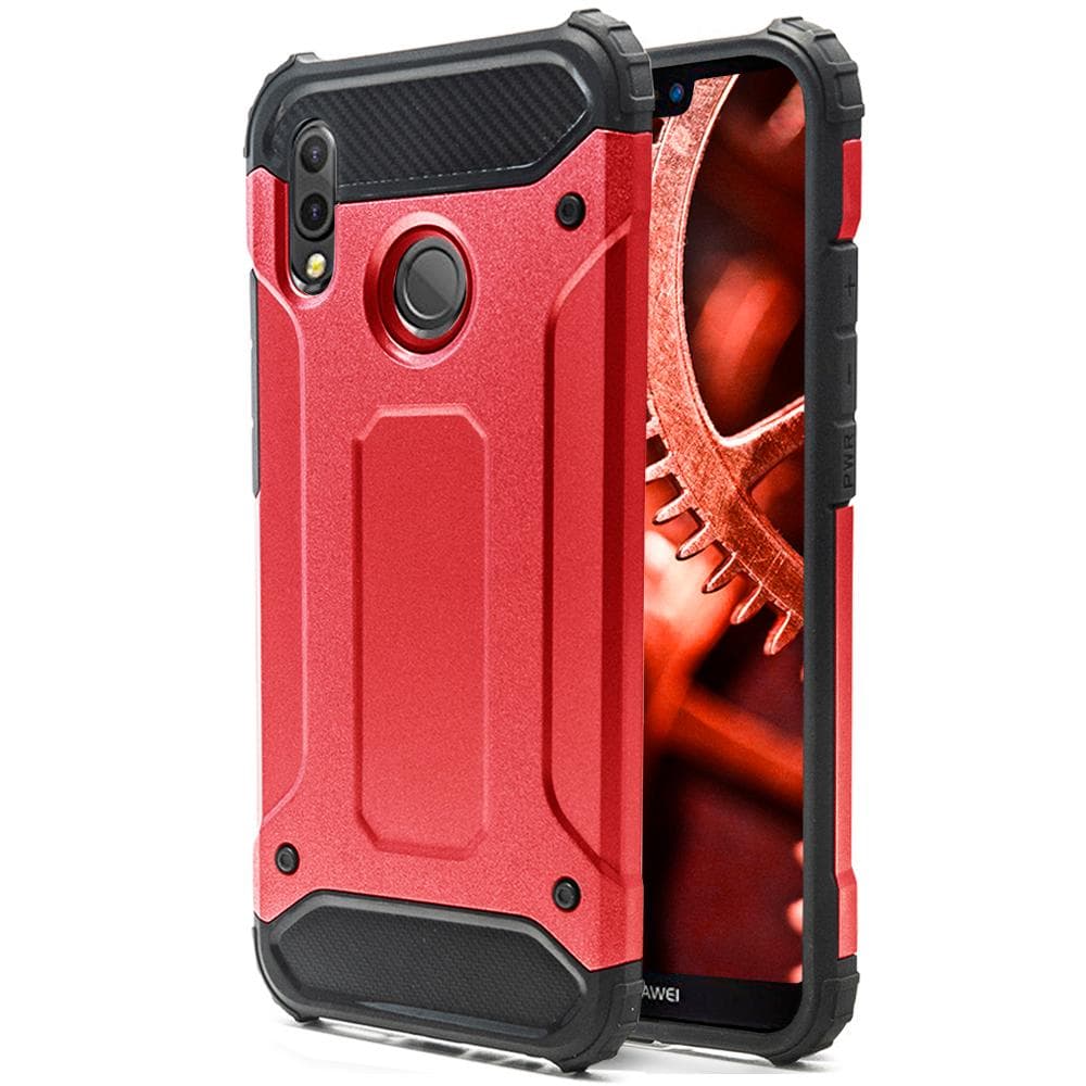 Cover til Huawei P20 Lite Red Armour Cover Case Hard