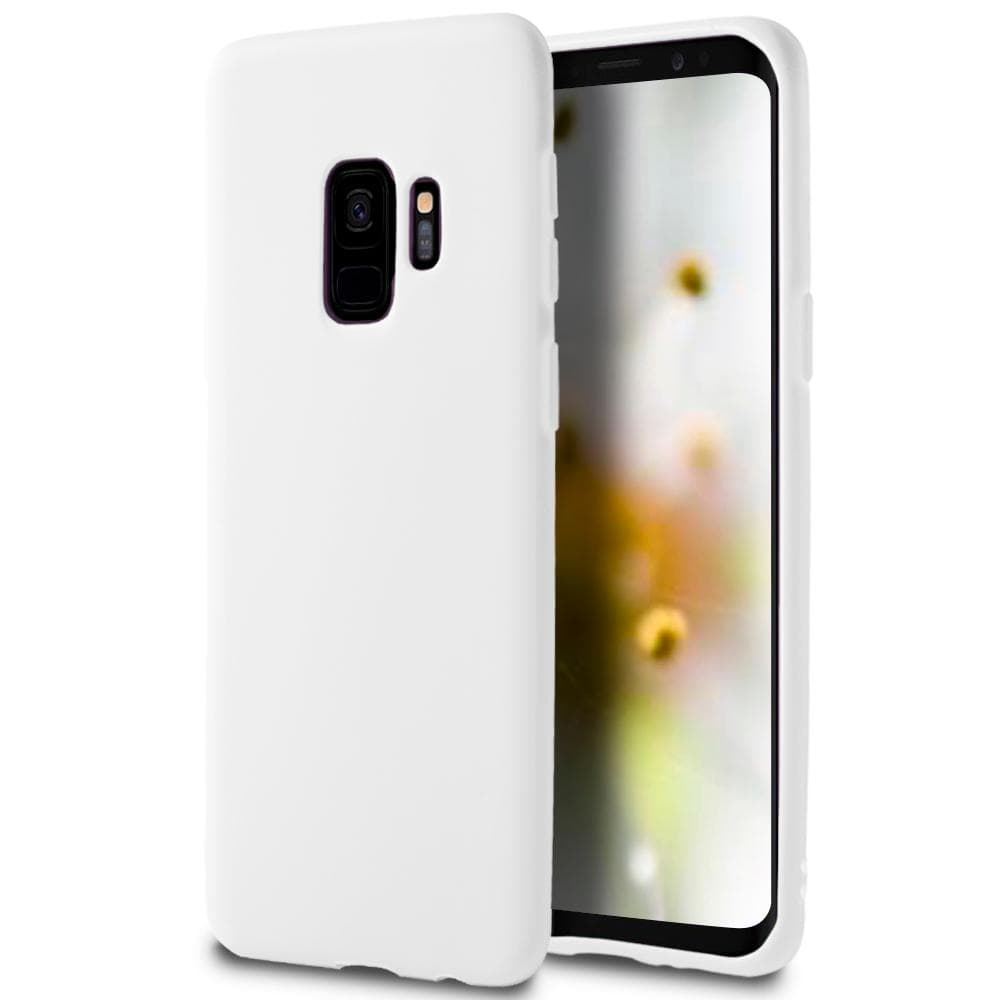 Kotelo Samsung Galaxy S9 Valkoiselle TPU-kotelolle