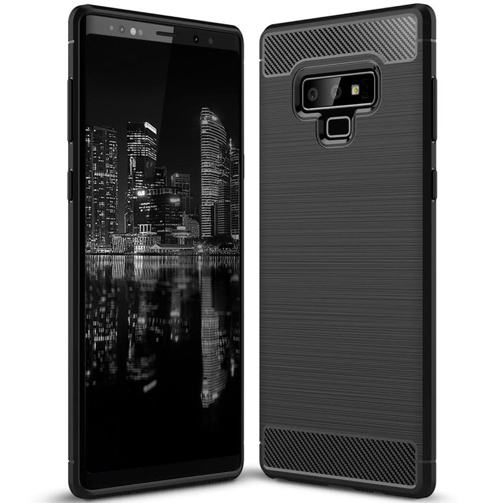 Mjukt Skal till Samsung Galaxy Note 9 i TPU Silikon Svart