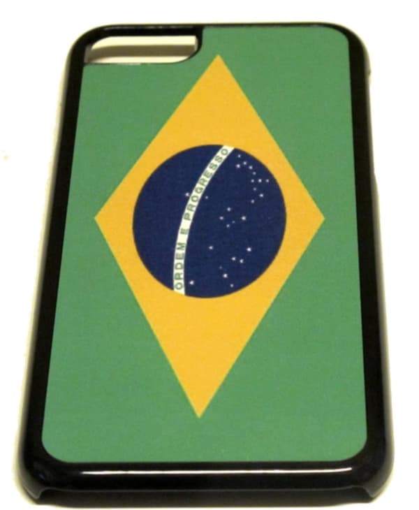 Mobilskal - Brasiliens Flagga-Iphone  6/6S