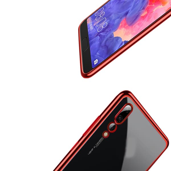 Huawei P20 PRO - Stilrent Högelastiskt Silikonskal (FLOVEME)