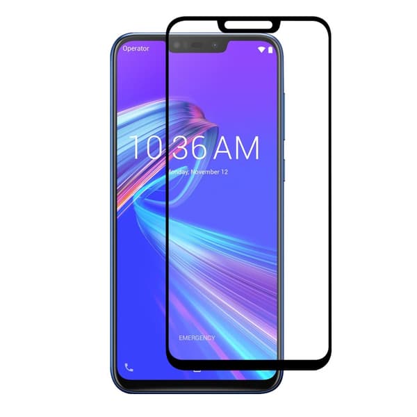 HAT PRINCE Asus Zenfone Max (M2) ZB633KL Tempered Glass - Black frame