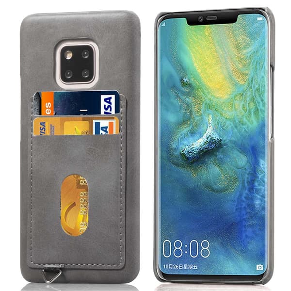 Stilrent Skal med Kortfack från Leman - Huawei Mate 20 Pro