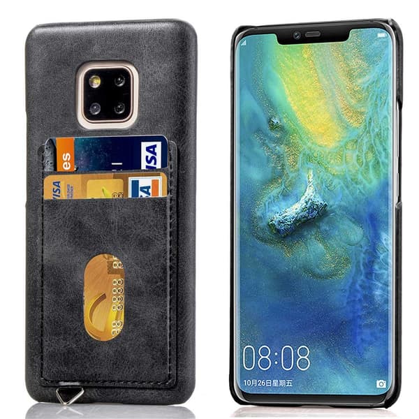Stilrent Skal med Kortfack från Leman - Huawei Mate 20 Pro