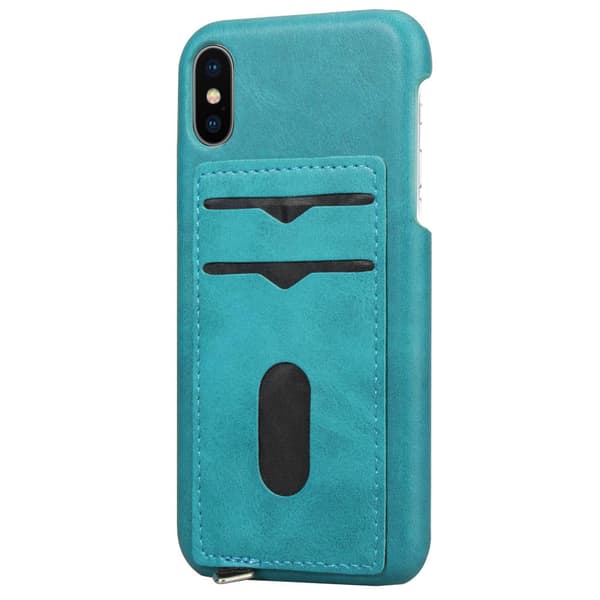 Stilsäkert Skal med Kortfack (LEMAN) - iPhone X/XS