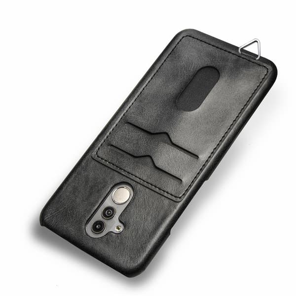 Stilsäkert Skal med Korthållare (LEMAN) - Huawei Mate 20 Lite