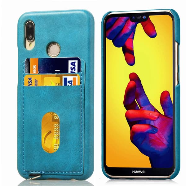 Huawei P20 Lite - Stilrent Skal med Korthållare
