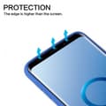 Miniatyrbillede 10 af 10: Samsung S9 gummibelagt mat sort silikonecover