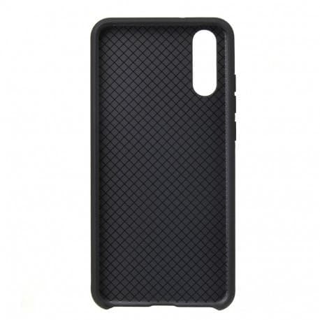 Huawei P20 Pro gummibelagt mat sort silikonecover