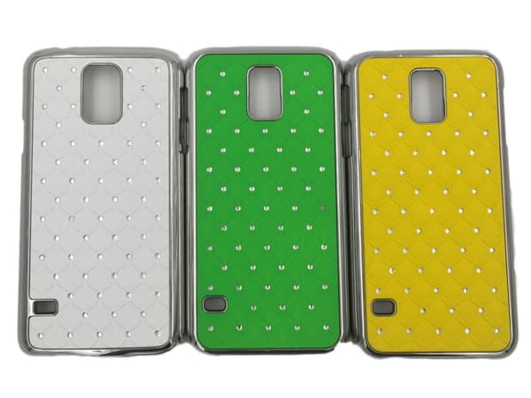 Samsung S5 | Quiltat Skal med Diamanter