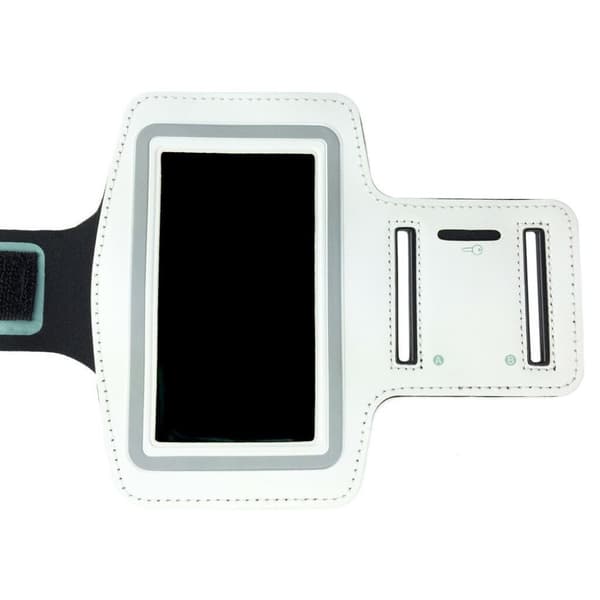 Träningsarmband till Samsung S5 Vit