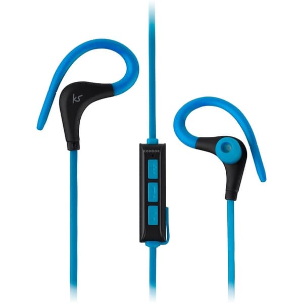 Kitsound Hörlur Race In-Ear Trådlös Mic - Blå