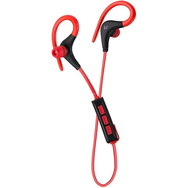 Kitsound Hörlur Race In-Ear Trådlös Mic - Röd