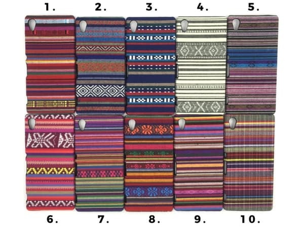 Broderade Skal Sony Z3+ Motiv 3