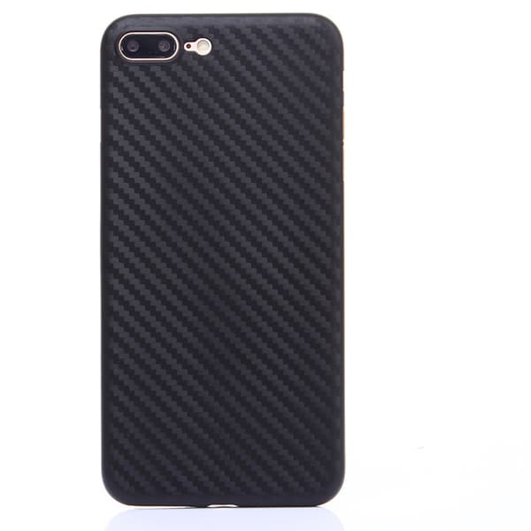iPhone 8 Plus - Praktiskt Stilsäkert Carbonmodell (LEMAN)