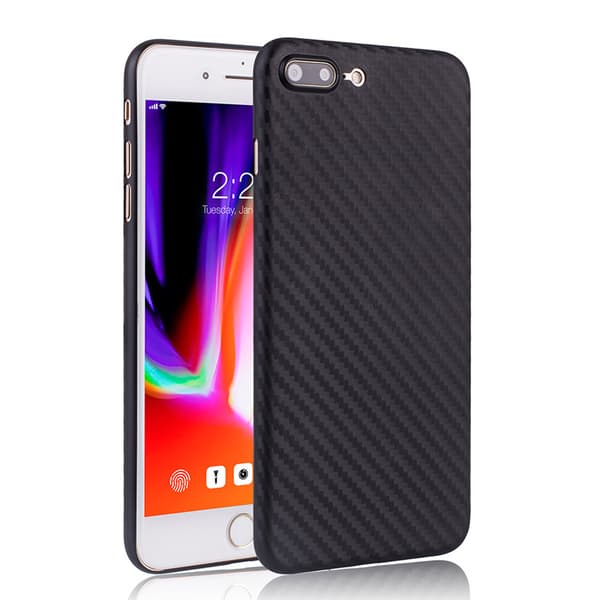 iPhone 8 - Lemans stilsäkra Skal i Carbonmodell