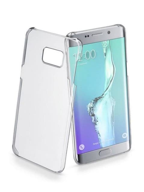 Transparent Hårdplast Skal till Samsung S6 Edge