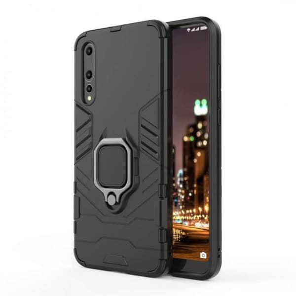 Huawei P20 Pro Shockproof Cover med Ring Holder ThinArmor