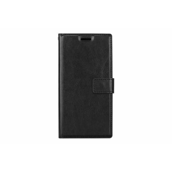 Xperia XZ1 Compact -lompakkokotelo PU-nahkaa, 4 osastoa