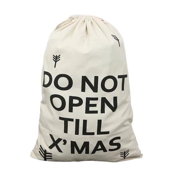 Canvas Tote stängande toppåse (L)