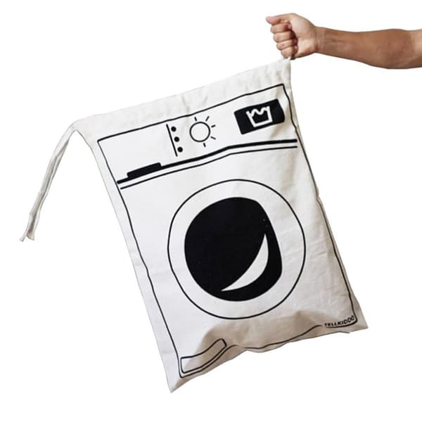 Canvas Tote stängande toppåse (L)