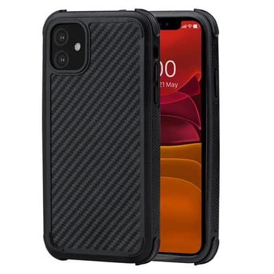 iPhone 11 Kuori MagEZ Case Pro Musta/Harmaa Twill