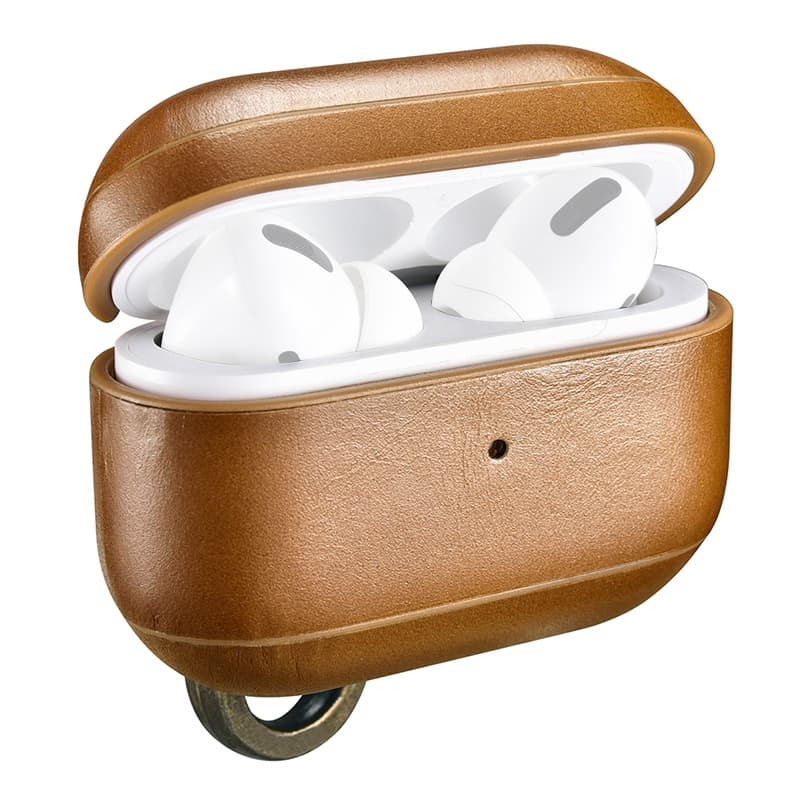 AirPods Pro Suojakuori Rengaspidikkeellä LjusRuskea