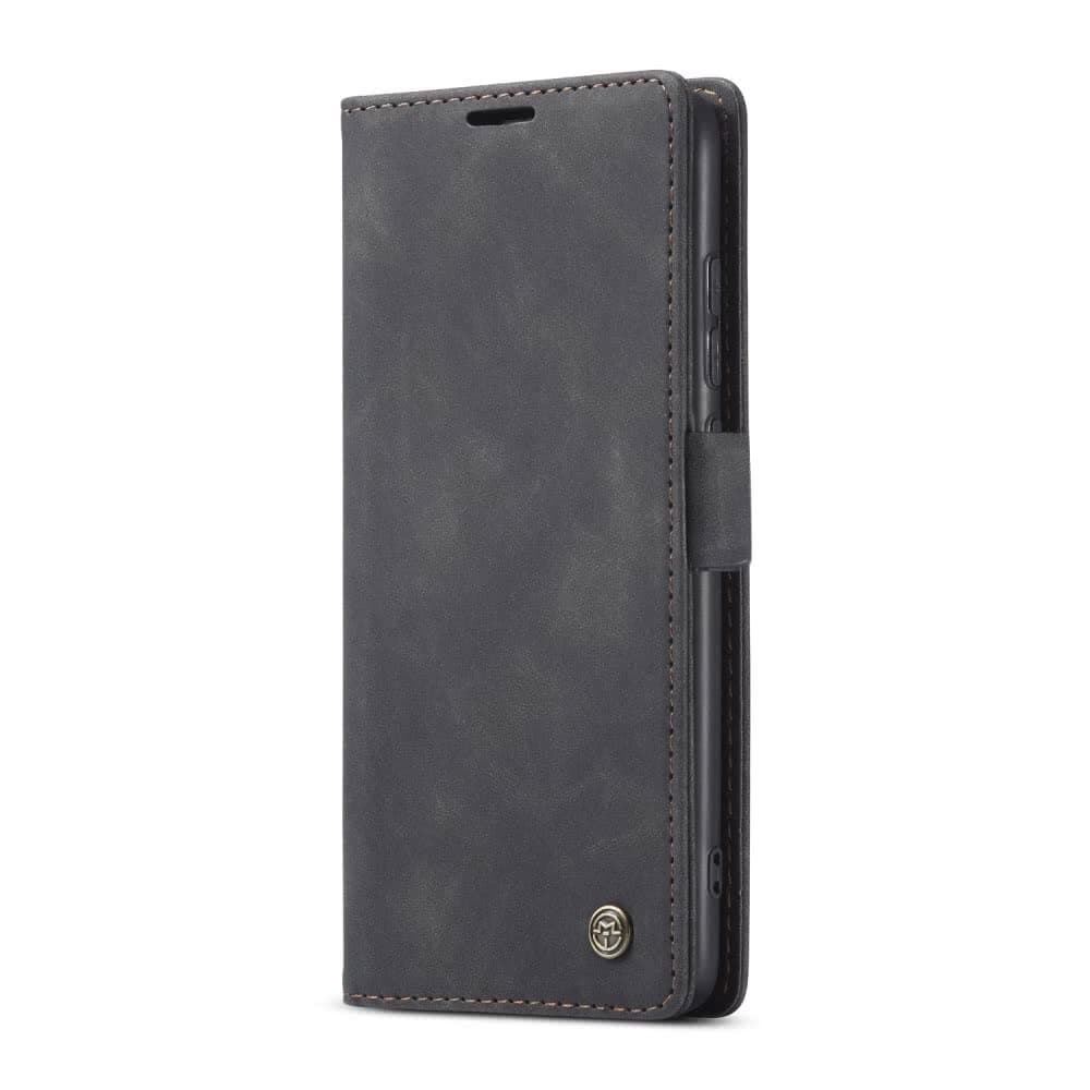 Xiaomi Mi Note 10/Mi Note 10 Pro Suojakotelo Retro Flip Musta
