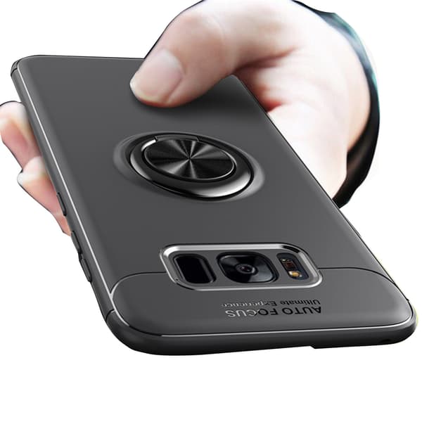Samsung Galaxy S8 - AUTO FOCUS - Skal med Ringhållare