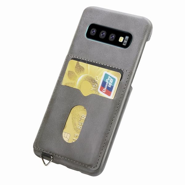 Samsung Galaxy S10+ - Stilrent Skal med Korthållare
