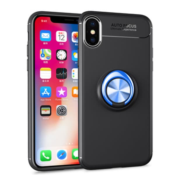 Stilsäkert Skal med Ringhållare - iPhone XS MAX