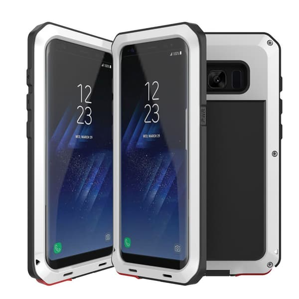 Army HEAVY DUTY (Stryktålig) Aluminum för Samsung Galaxy S8