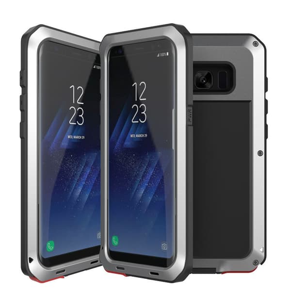 Army HEAVY DUTY (Stryktålig) Aluminum för Samsung Galaxy S8