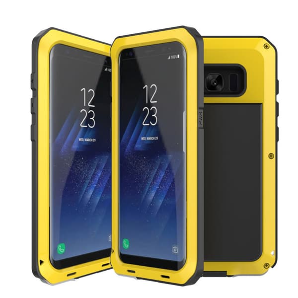 Army HEAVY DUTY (Stryktålig) Aluminum för Samsung Galaxy S8
