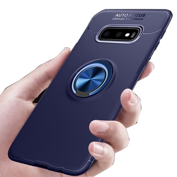 Samsung Galaxy S10+ - Stilsäkert Auto Focus Skal Ringhållare