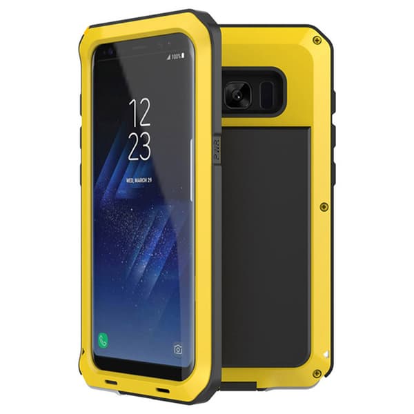 Samsung Galaxy S8 - Army Robust Skyddande Fodral Gul