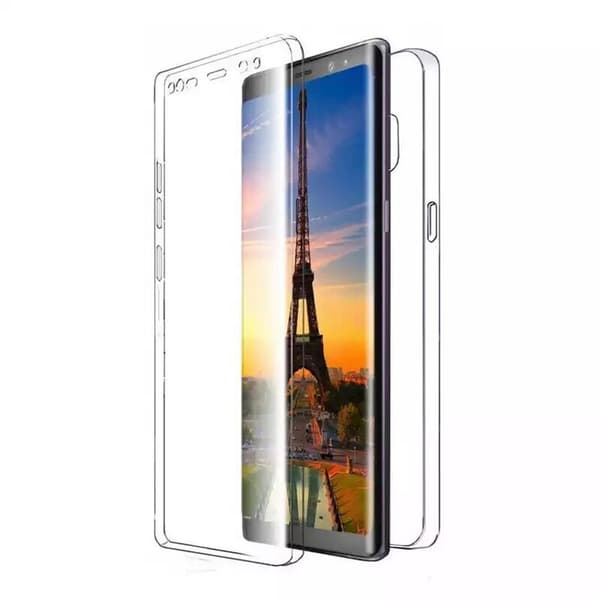 Dubbelt Silikonfodral med Touchfunktion - Samsung Galaxy S10e