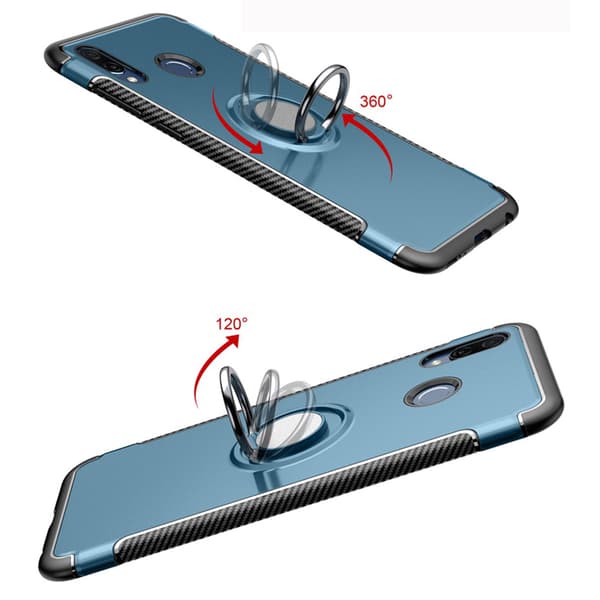 Huawei P Smart 2019 - Exklusivt Floveme Skal med Ringhållare