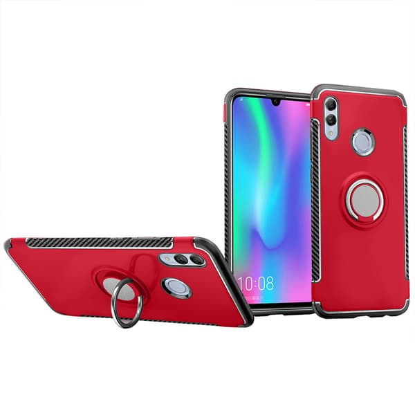 Huawei P Smart 2019 - Exklusivt Floveme Skal med Ringhållare