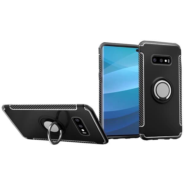 Samsung Galaxy S10 - HYBRID-Skal med Ringhållare från FLOVEME