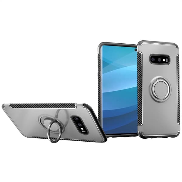 Flovemes Eleganta Skal med Ringhållare - Samsung Galaxy S10+
