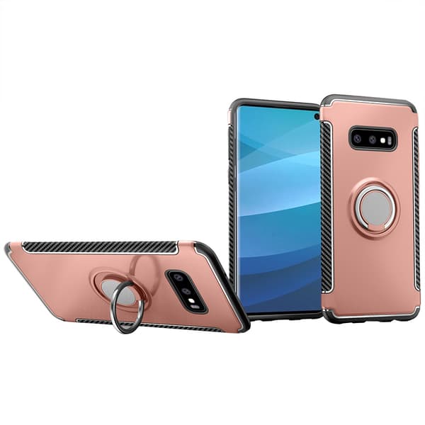 Skal med Ringhållare - Samsung Galaxy S10 Plus