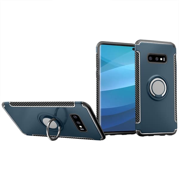 Stilsäkert Skal med Ringhållare - Samsung Galaxy S10